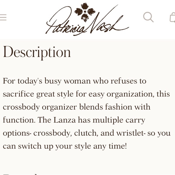 Patricia Nash Tooled Handbag - Picture 3 of 10